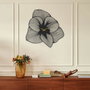 Wallity Azalea Metal Wall Clock APS039 70 - Negro